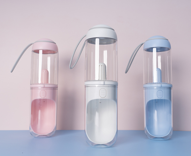 Portable Pet Water Bottle - Travel Water Dispenser for Dogs and Cats