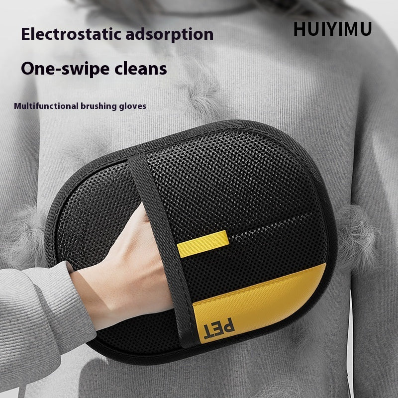 Pet Hair Remover Glove – Instantly Lifts Fur from Furniture & Clothes